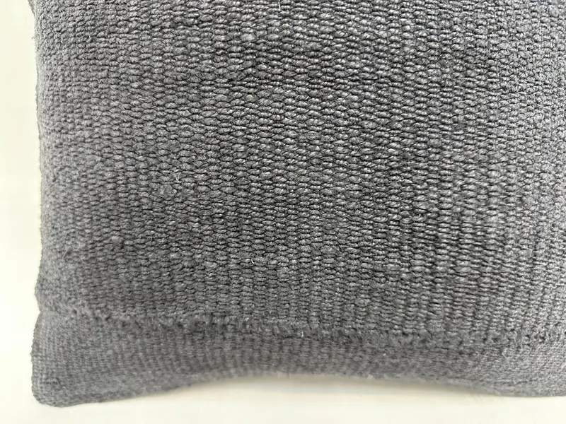 Handmade Kilim Cushion, Vintage Pillow, Outdoor Cushion Case, Accent Throw Cushion Case, Turkish Kilim Pillow, Cushion, 16x16 Gray Cushion - 2