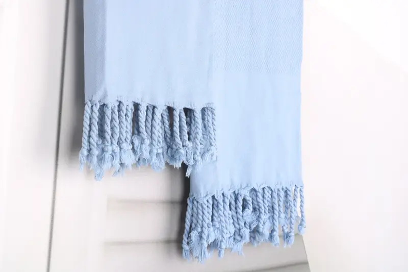Gift For Her, Beach Wedding Favor, Turkish beach towel, Home Decor Gifts, 70x32 Cotton Geometric Stonewashed Towel, Bachelorette Party Favors Beach - 8