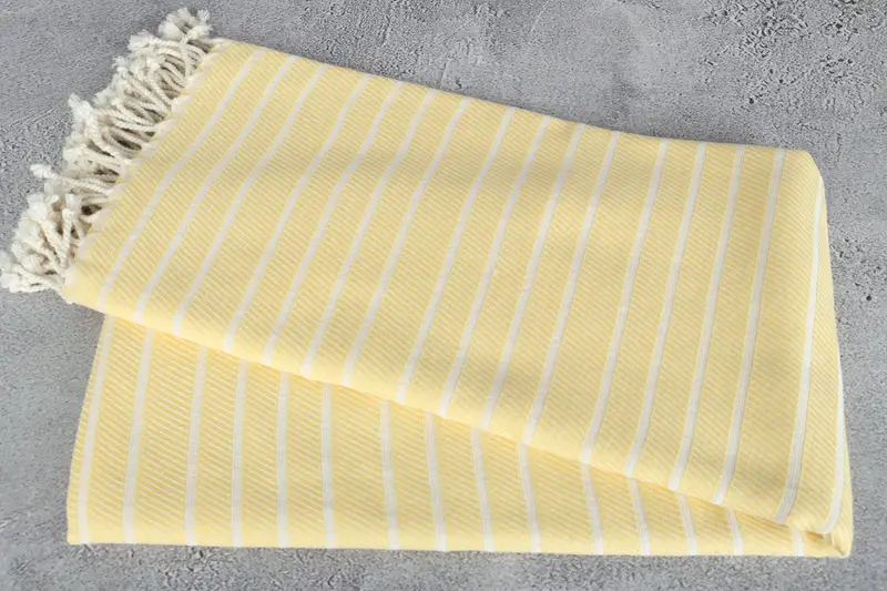 Bachelorette Gifts, Handmade Gift, Monogrammed Turkish Towel, Turkish Towel Bulk, Valentines Day Gift, Gifts For Him, 70x40 Bamboo Striped Towel - 6
