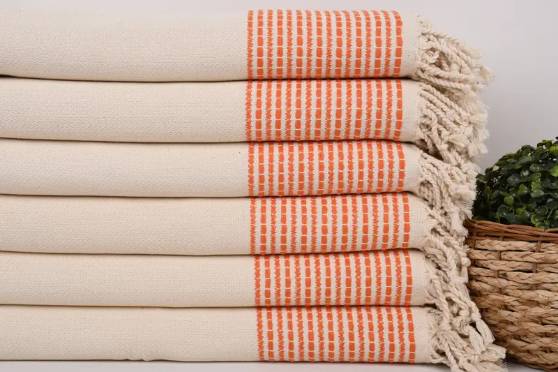 Beach Towel Gift, Custom Beach Towel, Yoga Towel, Beach Towel Bulk, Turkish Towel Beach Towel, 70x36 Cotton Striped Towel, Valentines Day Gift Idea - 2