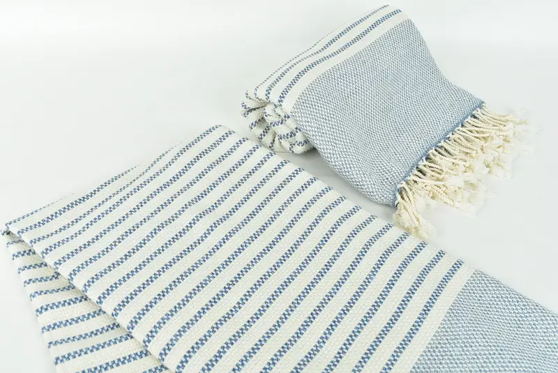 Maid Of Honor Gift, Sand-resistant towel, Custom Towel Beach, Cotton towel, Bachelor Bachelorette Party Favors, 76x40 Cotton Striped Towel - 7
