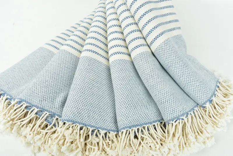 Maid Of Honor Gift, Sand-resistant towel, Custom Towel Beach, Cotton towel, Bachelor Bachelorette Party Favors, 76x40 Cotton Striped Towel - 4