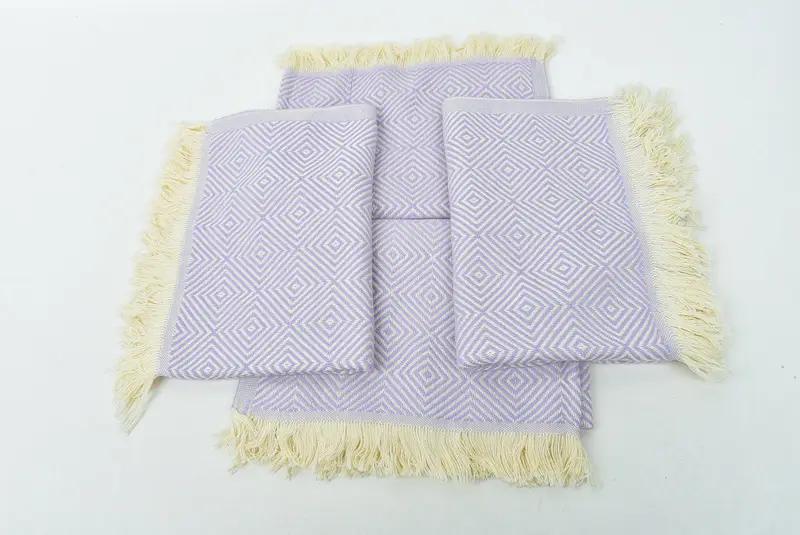 Monogramlı el havlu, nedime iyiliği, 28x20 pamuklu elmas havlu, kişiselleştirilmiş mutfak havlu, evlilik yıldönümü hediyesi, kişiselleştirilmiş bulaşık havlu - 6