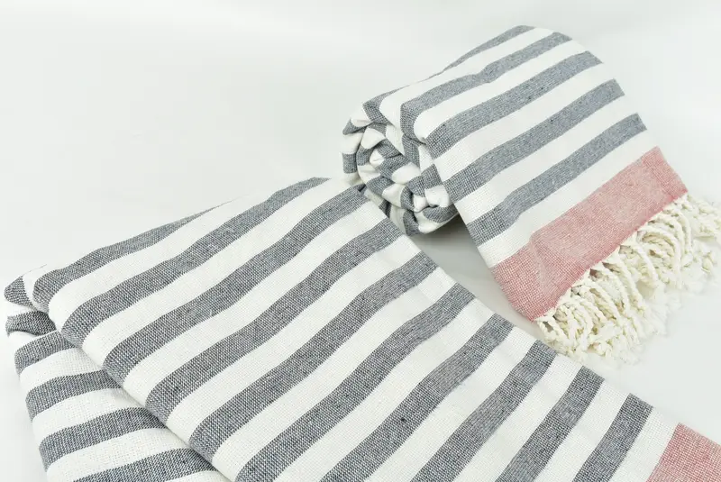 Gift Boxes Towel, 68x40 Cotton Striped Terry Towel, Wedding Favors, Turkish Towel USA, Sand-resistant towel, Bachelorette Party Gifts For Bride - 7