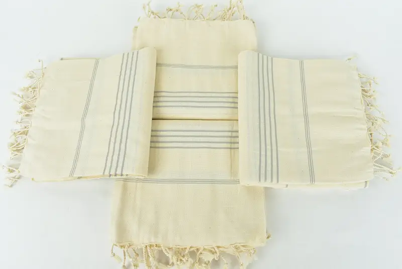 Maid Of Honor Gift, Beach Towel Bulk, Bridal Shower Gift, 70x40 Linen Striped Towel, Organic Towel, Turkish bath towel, Girls Weekend Getaways Gifts - 6