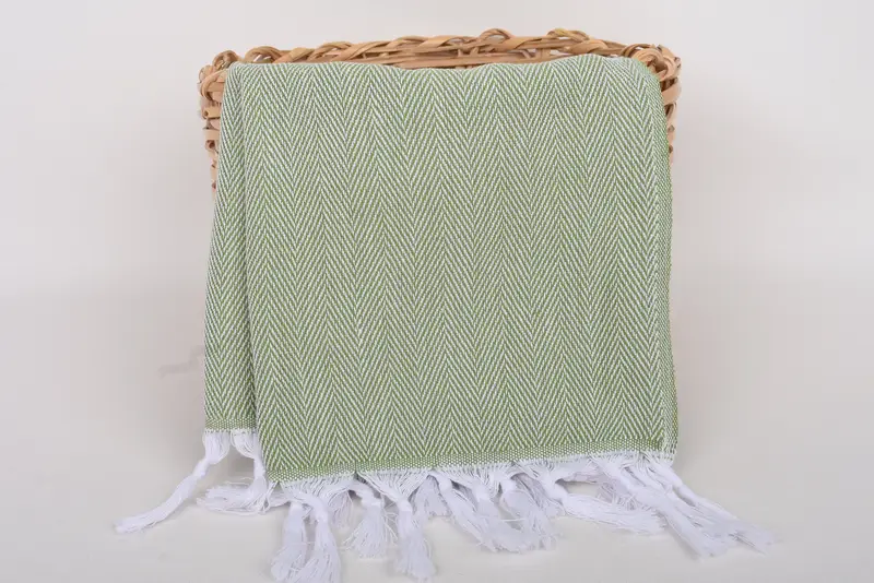 Anniversary Gift For Her, Wedding Gift, Turkish Towel Hand Towel, Custom Wedding Gifts, 36x18 Cotton Herringbone Towel, Personalized Dish Towel - 5