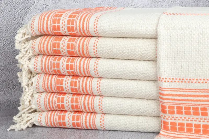 Gift For Him, Turkish Towel Hand Towel, 40x20 Linen Striped Towel, Wedding Favors, Maid Of Honor Gift, Summer Towel, Personalized Hand Towel - 1