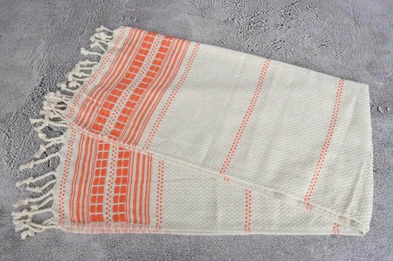 Gift For Him, Turkish Towel Hand Towel, 40x20 Linen Striped Towel, Wedding Favors, Maid Of Honor Gift, Summer Towel, Personalized Hand Towel - 6