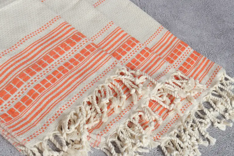 Gift For Him, Turkish Towel Hand Towel, 40x20 Linen Striped Towel, Wedding Favors, Maid Of Honor Gift, Summer Towel, Personalized Hand Towel - 5