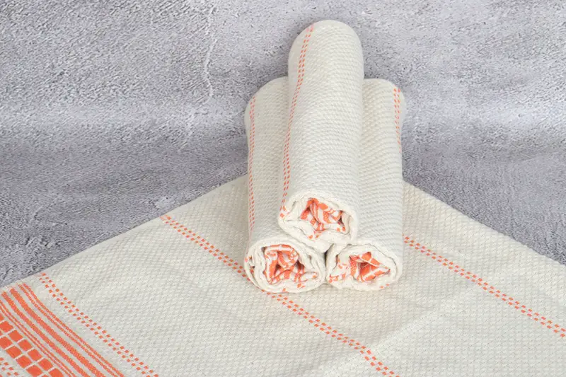 Gift For Him, Turkish Towel Hand Towel, 40x20 Linen Striped Towel, Wedding Favors, Maid Of Honor Gift, Summer Towel, Personalized Hand Towel - 7