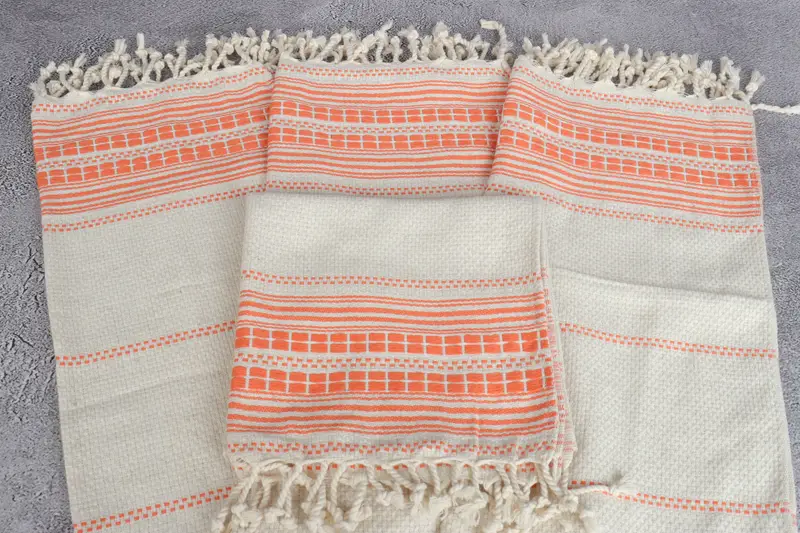 Gift For Him, Turkish Towel Hand Towel, 40x20 Linen Striped Towel, Wedding Favors, Maid Of Honor Gift, Summer Towel, Personalized Hand Towel - 4