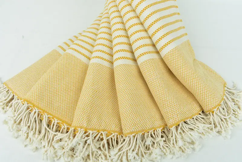 Bachelorette Towel, Turkish Towel Personalized, 76x40 Cotton Striped Towel, Monogrammed Beach Towel, Quick-dry towel, Best Friend Gift, Xmas Gifts - 4