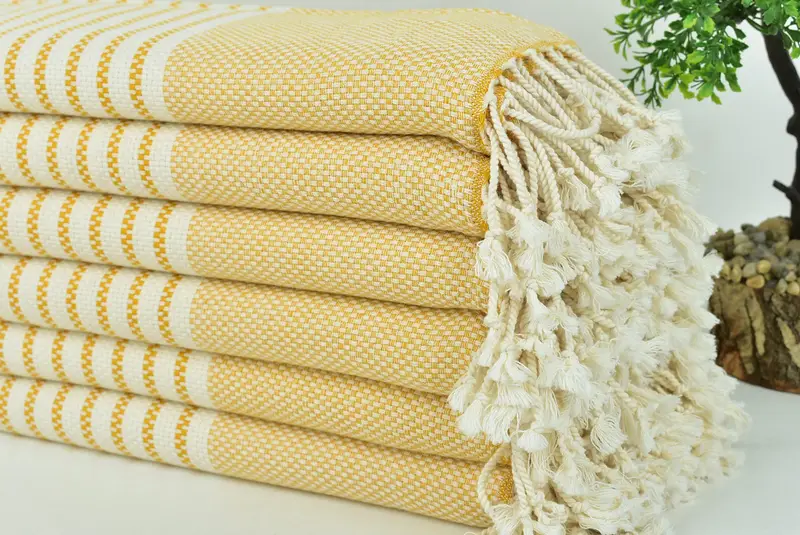 Bachelorette Towel, Turkish Towel Personalized, 76x40 Cotton Striped Towel, Monogrammed Beach Towel, Quick-dry towel, Best Friend Gift, Xmas Gifts - 3