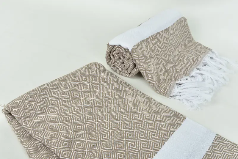Bulk Order Towel, Wedding Day Gift For Bride, Handmade Gift, 70x40 Cotton Diamond Towel, Custom Wedding Gift, Beach Size Towel, Custom Wedding Gifts - 7