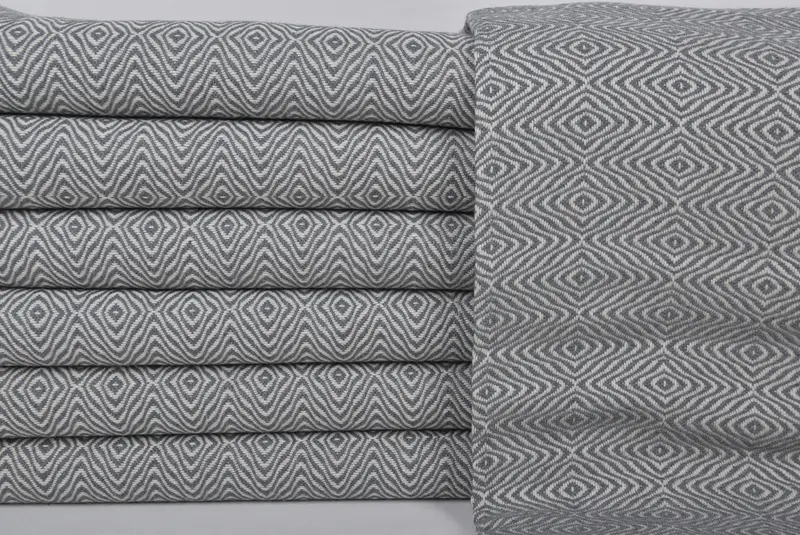 Personalize Gift, Luxury Turkish Bath Towel, Quick-dry peshtemal, 70x40 Cotton Zigzag Diamond Towel, Kids Beach Towel, Handmade Gift, Wedding Favors - 1