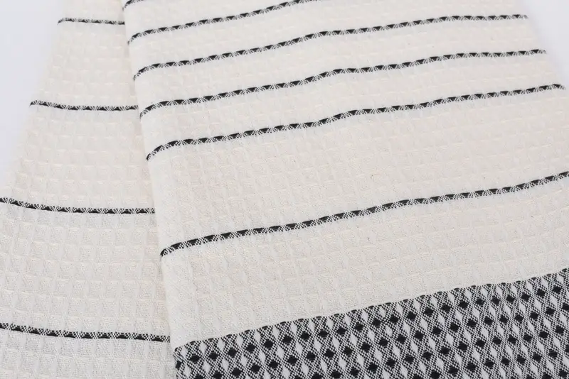 Wedding Anniversary Gift, Custom Towel, 70x40 Cotton Waffle Towel, Bridal Gifts, Turkish Towel Personalized, Bachelor Gifts, Bachelorette Party Gift - 4