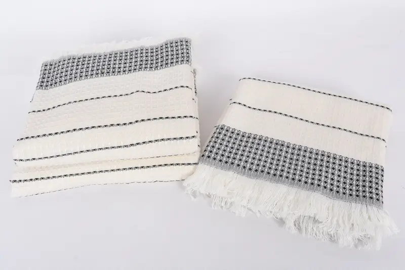 Wedding Anniversary Gift, Custom Towel, 70x40 Cotton Waffle Towel, Bridal Gifts, Turkish Towel Personalized, Bachelor Gifts, Bachelorette Party Gift - 7