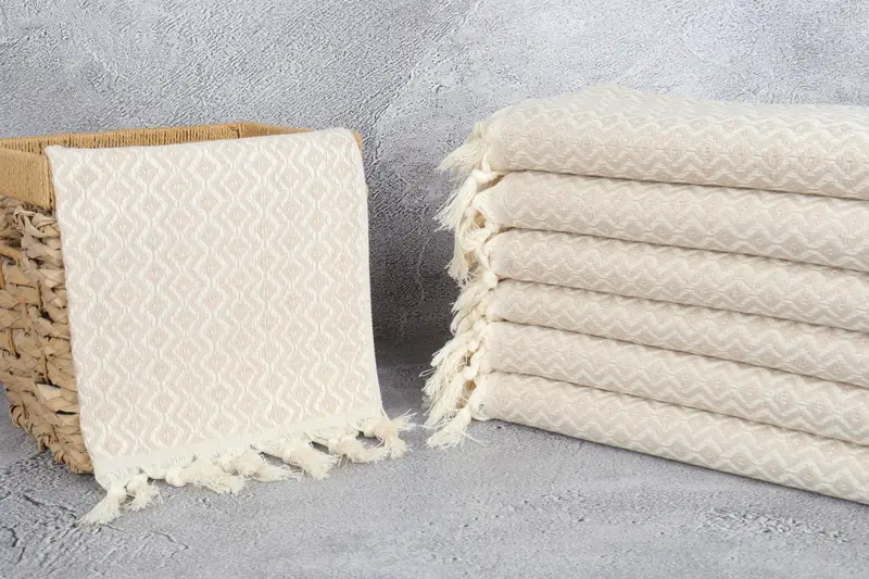 Gift For The Home, Turkish Tea Towel, 36x18 Cotton Diamond Towel, Bathroom Towels, Personalized Gifts, Bridal Shower Gift, Custom Gifts, Spa Towel - 3