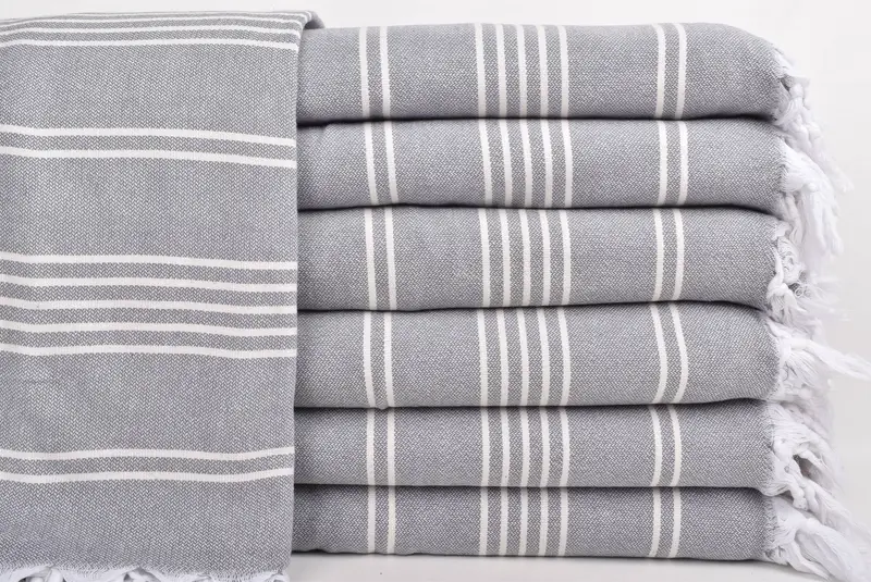 96x70 Cotton Striped Towel, Personalized Home Gift Wedding, Personalized Gifts, Custom Wedding Gifts, Bachelor Gifts, Housewarming Gift - 1