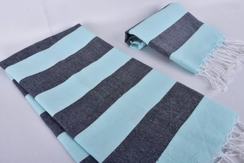 Mutfak Havlu, Cadılar Bayramı Bekarozlu Partisi Favors, Kişiselleştirilmiş Hediyeler, Sevgililer Günü Hediyesi, Nedime Hediyeleri, 40x18 Pamuk Çizgili Havlu - 7