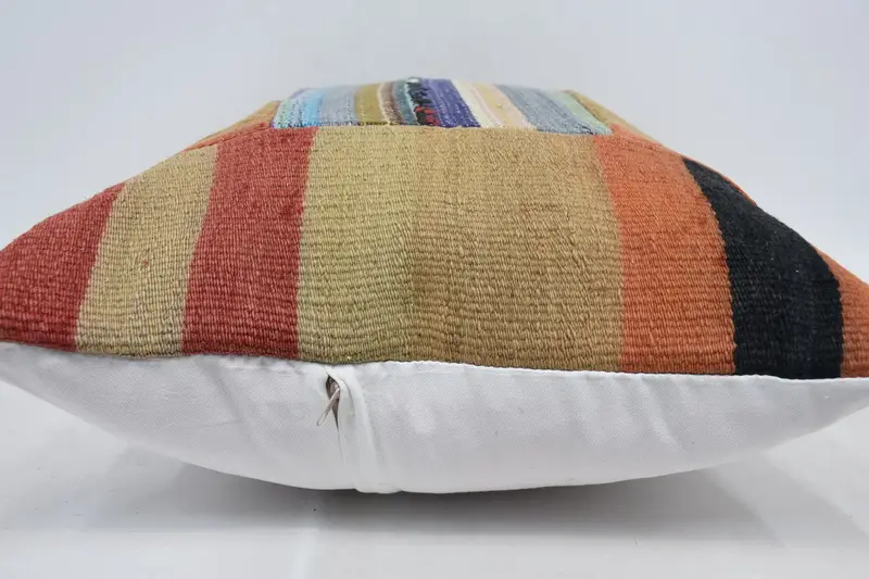 Home Decor Pillow, Armchair Pillow, Vintage Pillow, 20x28 Blue Pillow Case, Sofa Bolster Cushion Case, Boho Pillow, Pillow Cover - 5