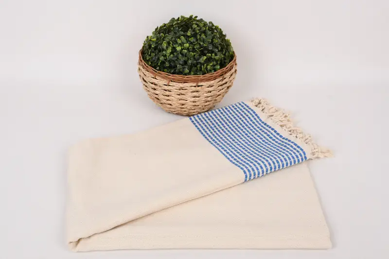 Large Turkish Towel, Pool Towels, Turkish Bath Towel USA, Quick-dry peshtemal, Spa Towel, 70x36 Cotton Striped Towel, Bathroom Towel, Summer Gift - 4