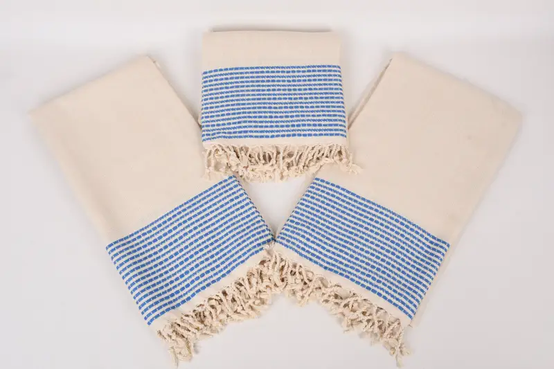 Large Turkish Towel, Pool Towels, Turkish Bath Towel USA, Quick-dry peshtemal, Spa Towel, 70x36 Cotton Striped Towel, Bathroom Towel, Summer Gift - 6