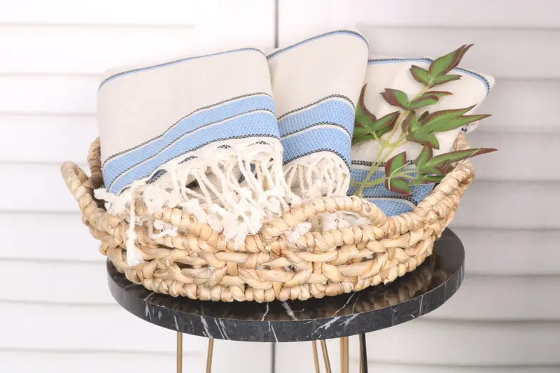 Home Gift, Pool Towels, Fouta towel, Bridesmaid Gift Towel, Bulk Order Towel, Turkish Bath Towel USA, 70x36 Cotton Striped Towel, Gifts For Him - 5
