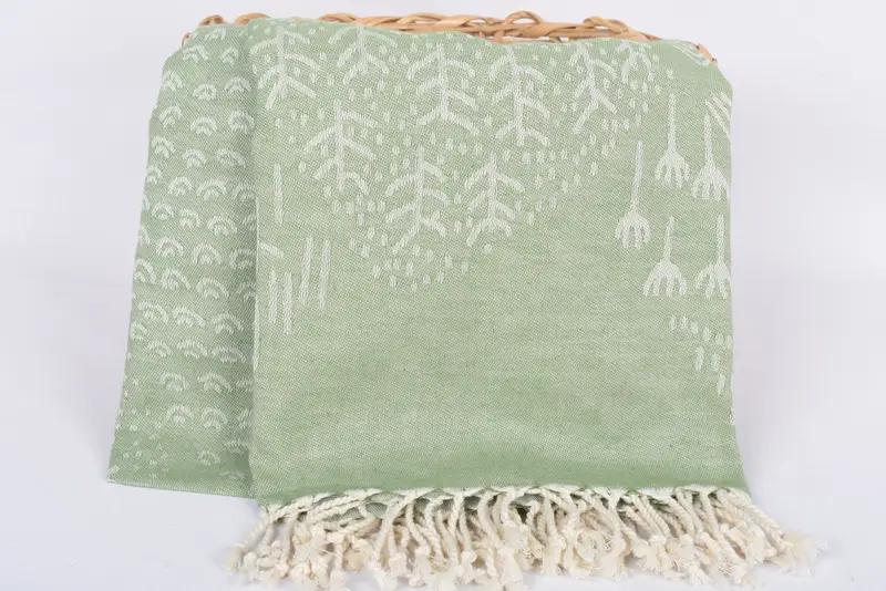 Personalized Towel, Soft towel, Custom Gift, Thin and lightweight Turkish peshtemal, Halloween Gifts, 68x40 Cotton Mountain Design Towel, Yoga Towel - 6