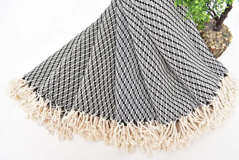 68x40 Cotton Geometric Towel, Bridal Shower Favors, Custom Wedding Gift From Bridesmaid, Bachelor Party Favors, Sand-free towel, Custom Gift - 4