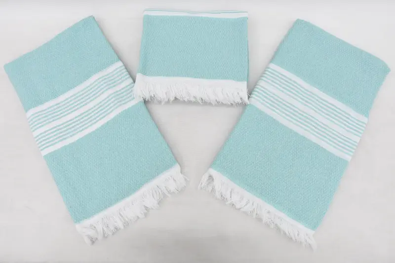 Bath towel, Hammam towel, Embroidery Towel, Bridesmaid Favors, Spa Towel, 70x40 Cotton Striped Towel, Home Decor Gifts, Best Friend Wedding Gift - 8