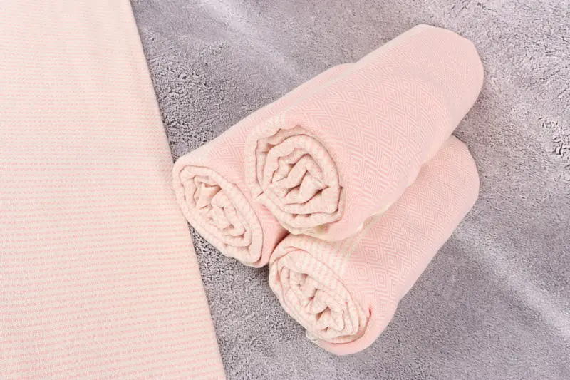 Handmade Turkish Towel, 70x36 Cotton Diamond Towel, Family Gift, Monogram Turkish Towel, Bachelorette Party Decorations, Monogram Beach Towel - 8