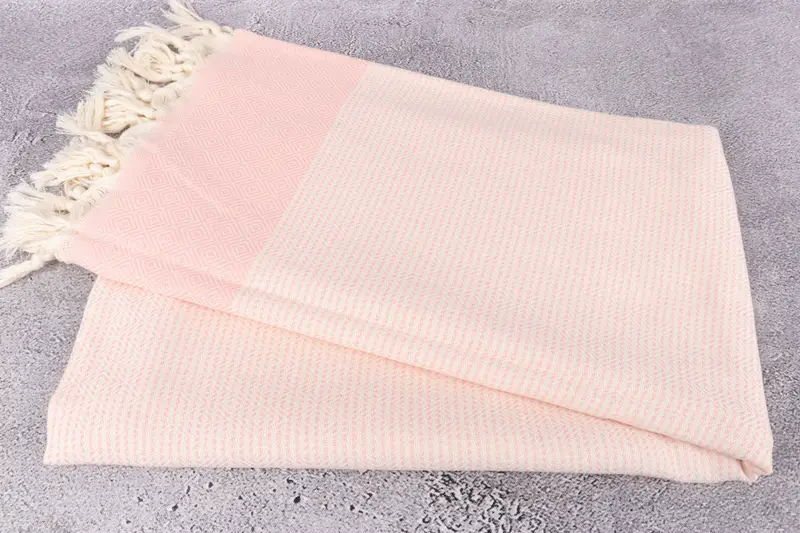 Handmade Turkish Towel, 70x36 Cotton Diamond Towel, Family Gift, Monogram Turkish Towel, Bachelorette Party Decorations, Monogram Beach Towel - 6