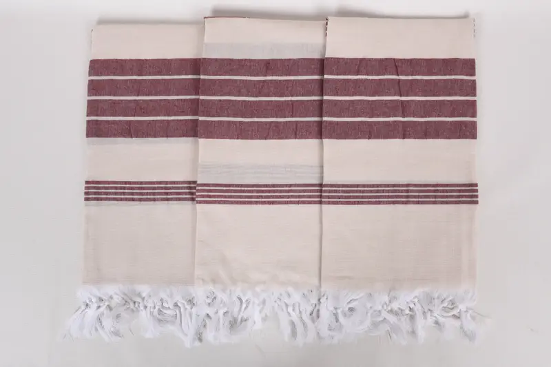 68x36 Cotton Striped Towel, Thin towel, Gym Towel, Custom Gifts, Sand-resistant Turkish towel for travel, Bridesmaid Gift Towel, Gifts For Him - 7