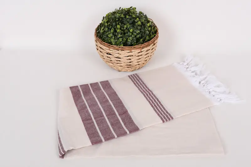 68x36 Cotton Striped Towel, Thin towel, Gym Towel, Custom Gifts, Sand-resistant Turkish towel for travel, Bridesmaid Gift Towel, Gifts For Him - 4