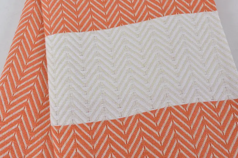 Best Friend Christmas Gift, Quick-dry travel peshtemal towel, Soft towel, Guest Towel, Turkish Towel USA, 70x40 Cotton Chevron Towel, Cotton towel - 5