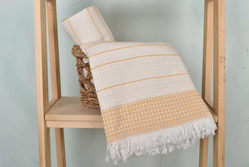 Bachelor Towel, 70x40 Cotton Waffle Towel, Turkish Towel USA, Wedding Gift Ideas, Cotton towel, Custom Wedding Gifts, Embroidered Turkish Towel - 3
