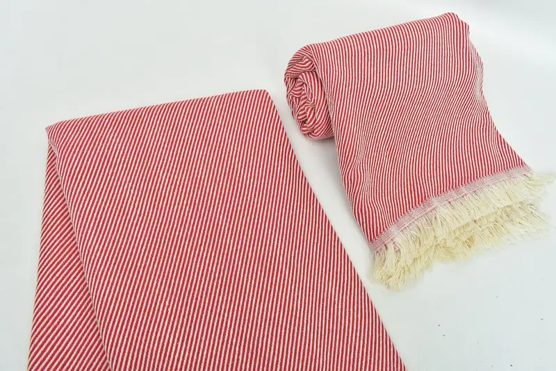 Beach towel, Pool Towels, Handmade Gift, Bachelor Gifts, Personalized Turkish bath towel for home decor, Peshtemal Towel, 70x36 Cotton Striped Towel - 7
