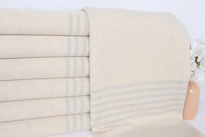 Custom Gift, Gift For Best Friend, Handmade Turkish bath towel for summer vacation, Personalized Towel, 68x36 Linen Striped Towel, Luxury towel - 2