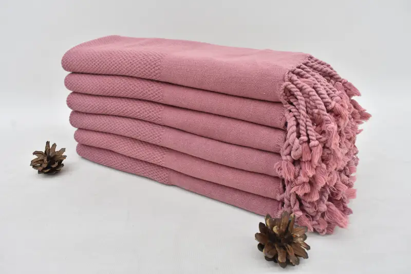 Turkish Hand Towel, 48x20 Cotton Geometric Stonewashed Towel, Mother Of The Groom Gift, Guest Towel, Personalized Kitchen Towel, Personalized Gifts - 3