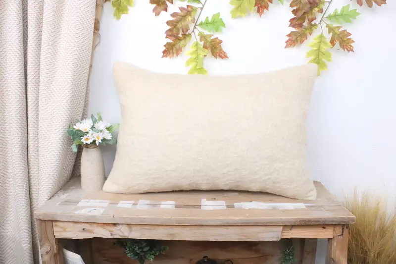Kilim Pillow Cover, Car Cushion Cover, 16x24 Beige Cushion, Turkish Pillow, Vintage Kilim Pillow, Outdoor Pillow Case, Cushion Case - 1