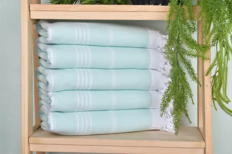 Custom Name Towel, Summer Towel, Embroidery Towels, 70x36 Cotton Striped Terry Towel, Embroidered Towel, Bridesmaid Gift, Quick-Dry Beach Towel - 1