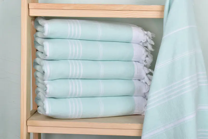 Custom Name Towel, Summer Towel, Embroidery Towels, 70x36 Cotton Striped Terry Towel, Embroidered Towel, Bridesmaid Gift, Quick-Dry Beach Towel - 2