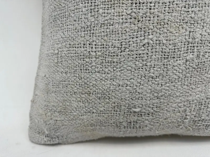 Kissengehäuse, Vintage -Kilim -Wurfkissen, 16x16 grauer Kissenbezug, Kilim -Kissenschein, handgefertigtes Kilimkissen, Sofa -Kissenabdeckung - 2