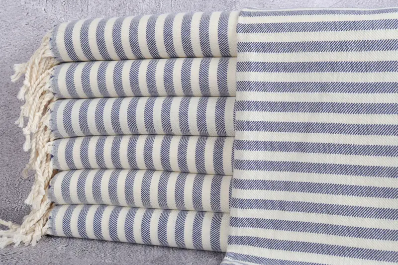 Wedding Gift, Xmas Gifts, Handmade Gift, Best Friend Gift, Turkish Hand Towel, 40x24 Cotton Striped Towel, Monogram Hand Towel, Wedding For Favor - 1