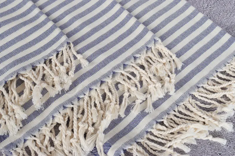 Wedding Gift, Xmas Gifts, Handmade Gift, Best Friend Gift, Turkish Hand Towel, 40x24 Cotton Striped Towel, Monogram Hand Towel, Wedding For Favor - 5