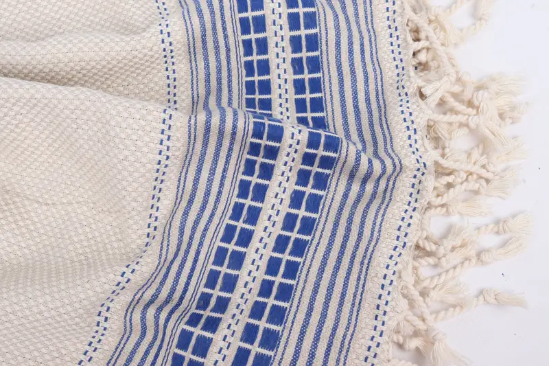 68x40 Linen Striped Towel, Wedding Favors, Bachelorette Gifts, Vegas Bachelorette Party Favors, Monogram Beach Towel, Bachelorette Favor - 8