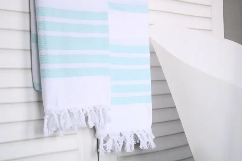 Best Beach Towel, Gym Towel, 70x40 Cotton Herringbone Towel, Turkish Beach Towel Monogram, Beach Towel Gift, Bridal Shower Gift, Bachelor Gift - 8