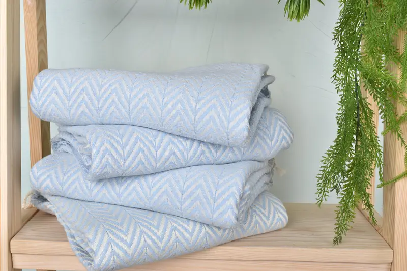 Personalized Gift For Her, Custom Turkish Towel, 70x40 Cotton Zig zag Towel, Custom Wedding Gift, Housewarming Gift, Wedding Gift, Spa Towel - 7
