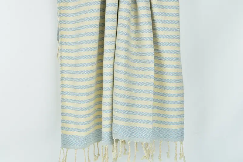 Housewarming Gift, Personalized Hand Towel, Custom Hand Towel, Wedding Favors, Holiday Towel, 40x18 Cotton Chevron Towel, Bridesmaid Proposal Gift - 8